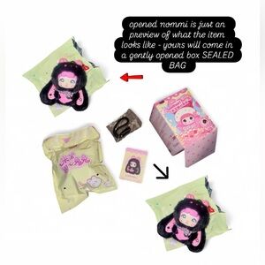 NEW🖤Berry Jump Candy-Nommi Baby Sweetheart Bunny (Confirmed) SEALED BAG OPEN BOX